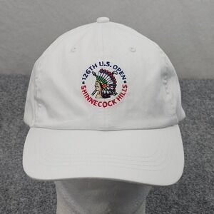 Peter Millar Golf Hat White Cap 126th US Open Shinnecock Hills USGA Southampton